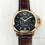 Clone Panerai Luminor Marina Automatic Rose Gold Mens Watch PAM393